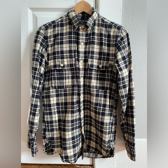 J. Crew Other - J. Crew Mens Workshit Plaid 100% Sturdy Cotton XSmall